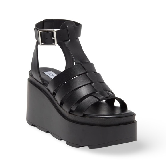 NEW Steve Madden Same Platform Sandal w/ Ankle Strap OUT OF STOCK Size 8 - Picture 1 of 7